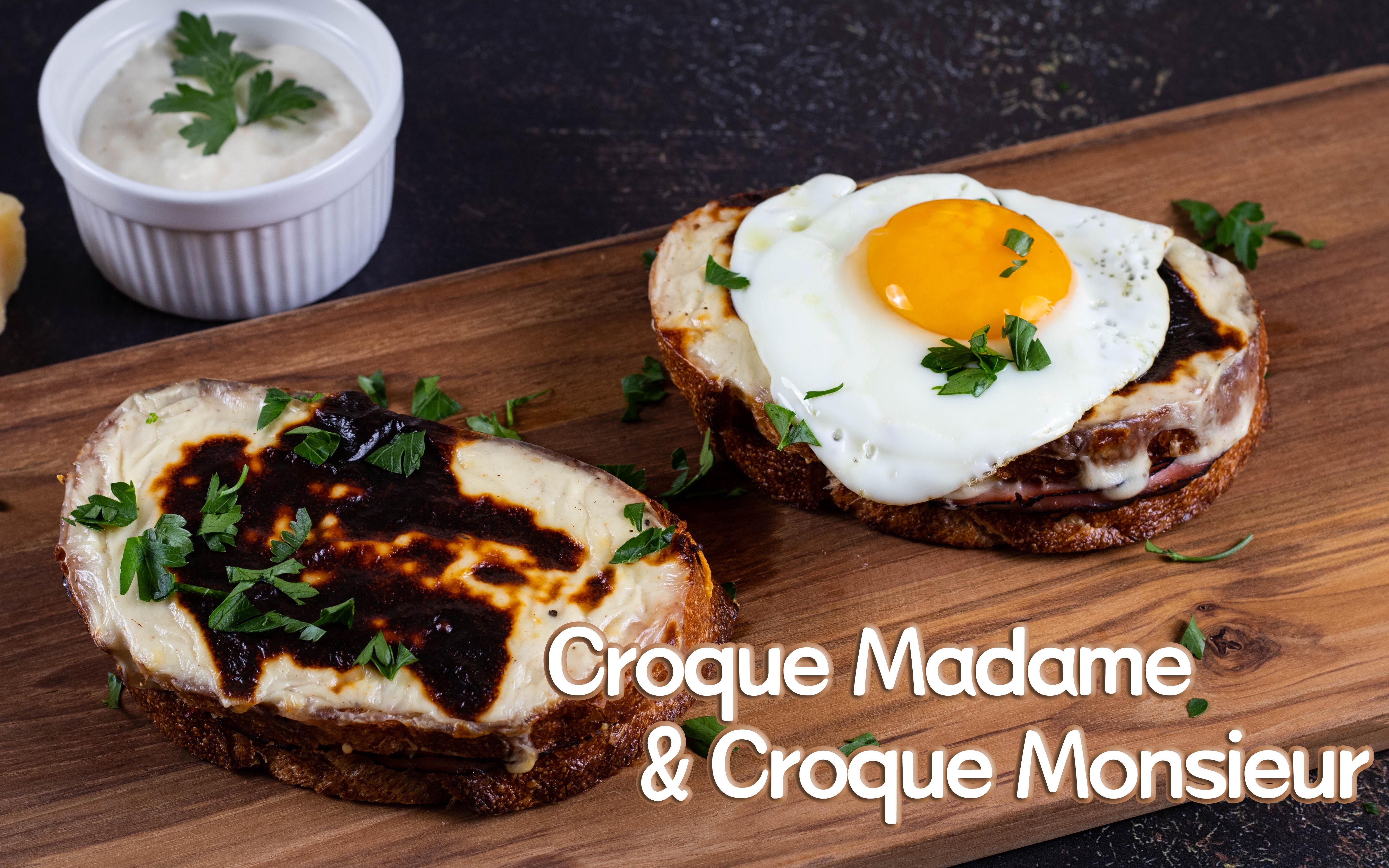 【songlings kitchen】croque monsieur & croque madame