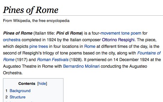 [图]【乐谱】Respighi: Pines of Rome (Pini di Roma)