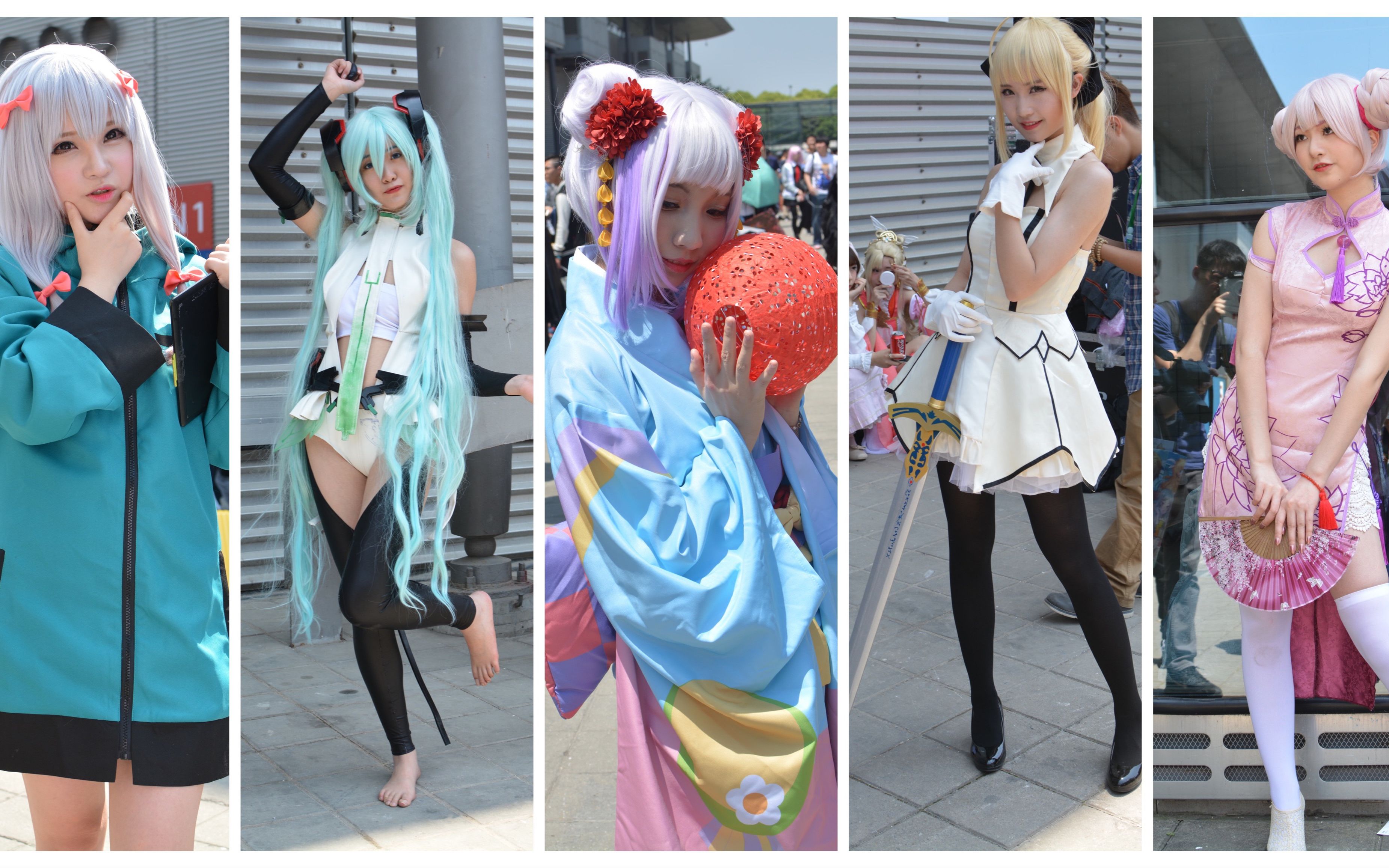 漫展高颜值cos角色合集混剪,进来看看有你认识的不