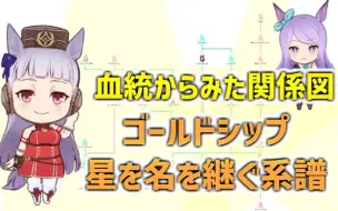 Download Video: 【赛马娘】继承星之名的系谱!!黄金船才是日本的至宝!【从血统来看的关系图】