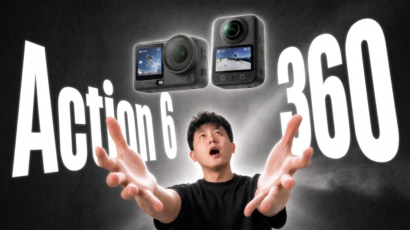 外出旅行！Osmo 360会比Action 6更出片吗？