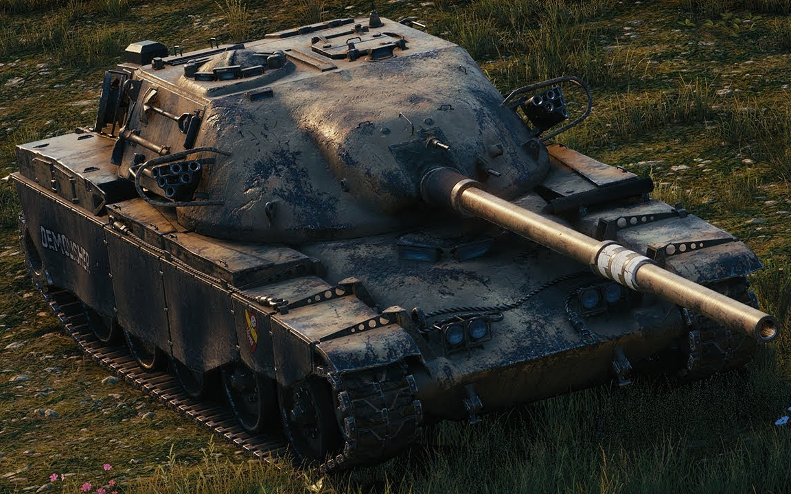 [lacho wot replays] 坦克世界 t95 fv4201 酋长 - 10杀 1.14万伤害