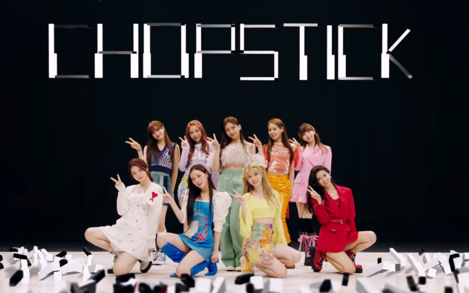 [双语] JYP日本女团NiziU《Chopstick》MV 中日字幕哔哩哔哩bilibili