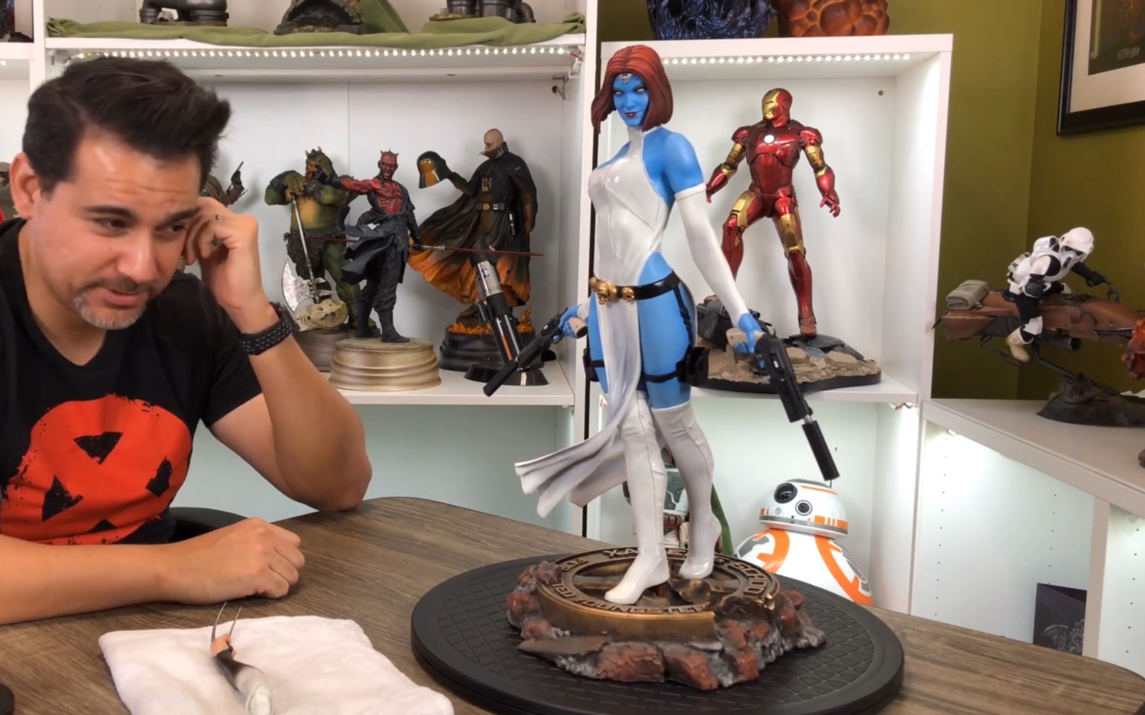 魔形女SIDESHOW COLLECTIBLES MYSTIQUE PREMIUM FORMAT FIGURE REVIEW_哔哩哔哩 ...