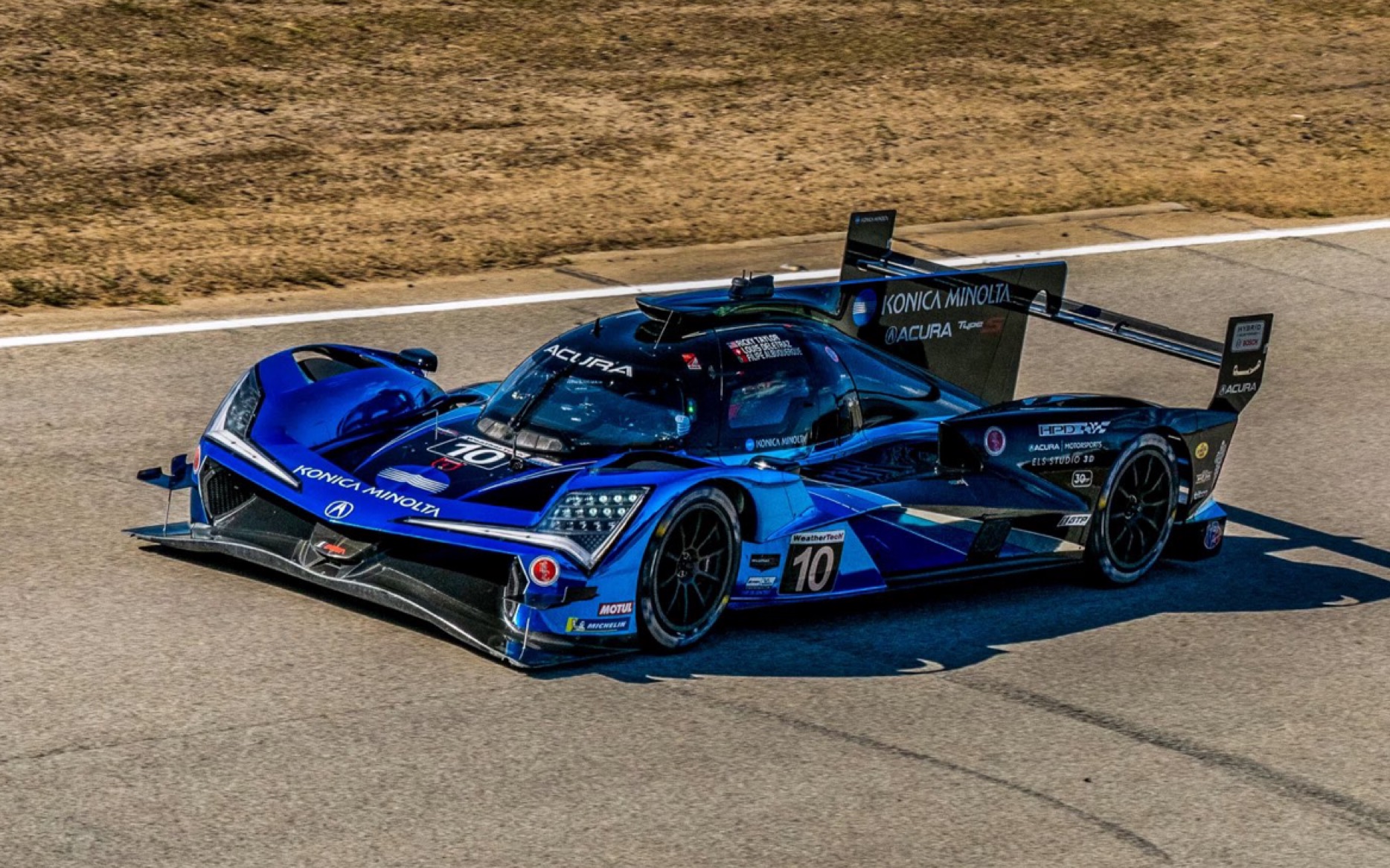 【imsa】2023赛百灵12小时耐力赛#10讴歌arx-06日落车载