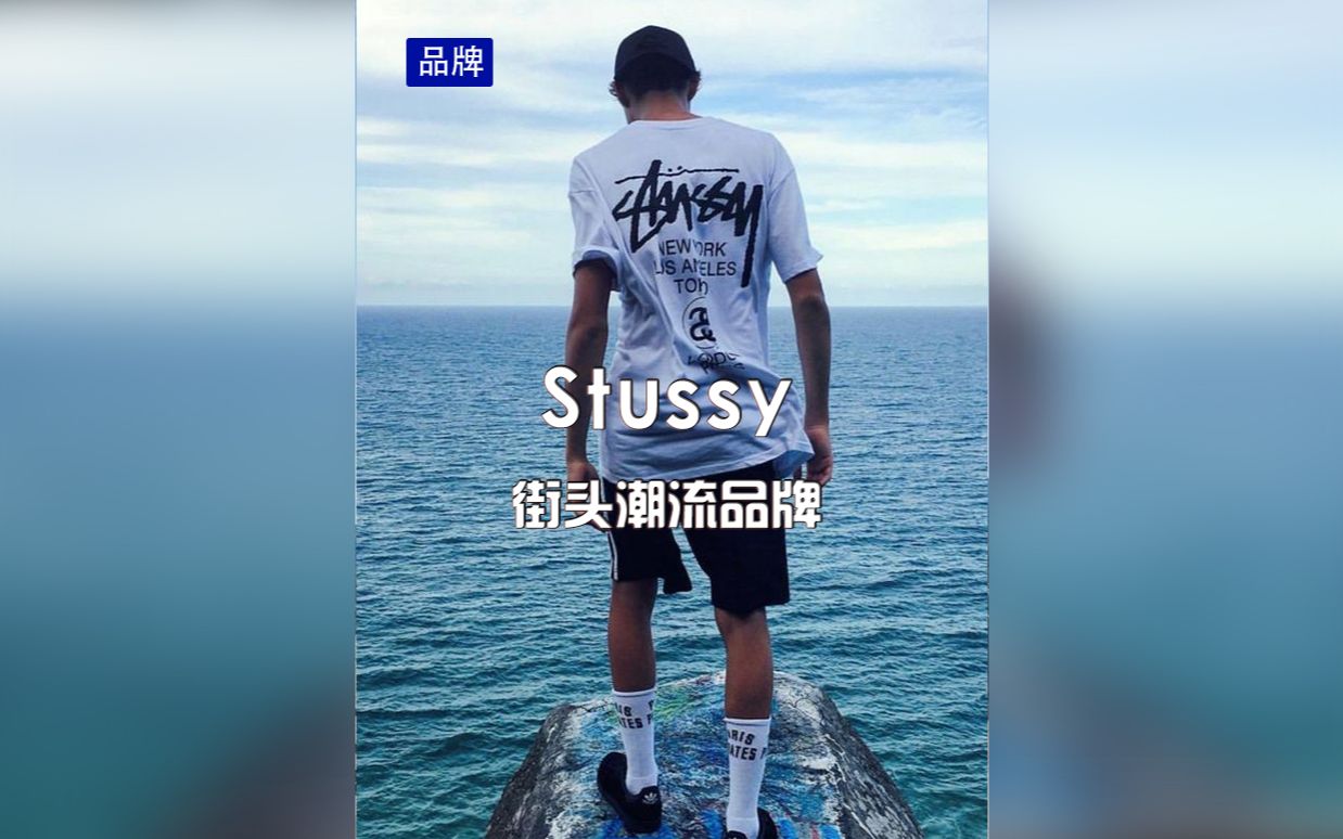 Stussy 街头潮流鼻祖哔哩哔哩bilibili