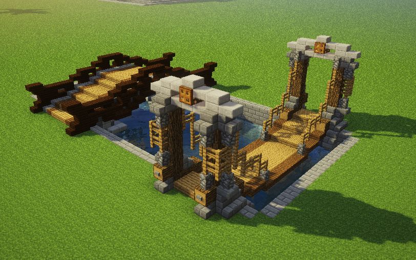 【鬼影mc建筑】教你做一个桥!