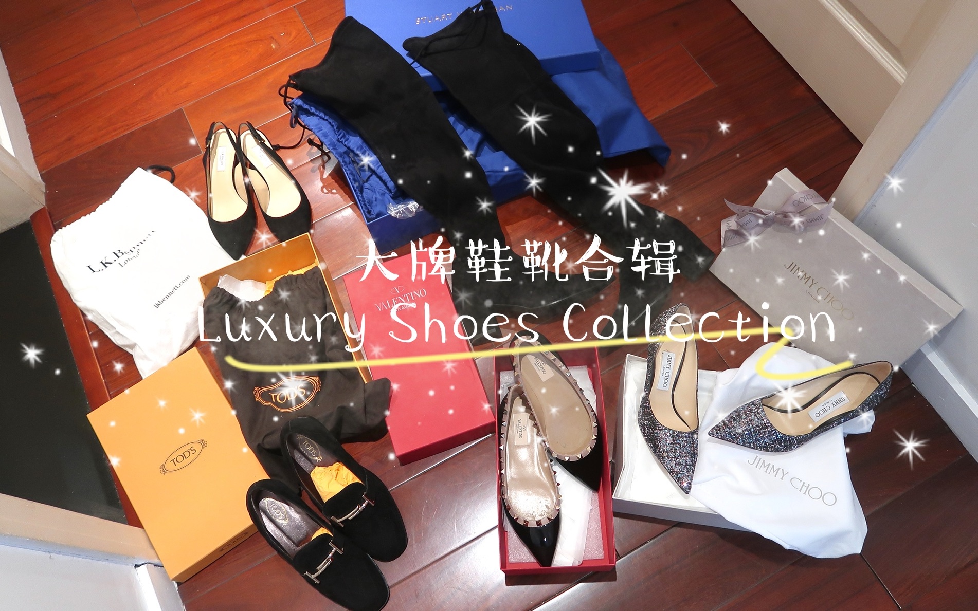 大牌鞋靴合辑|SW过膝靴Thighland|Jimmy Choo Love 85|Valentino铆钉平底鞋|Tod's乐福鞋|L.K.Bennet猫跟鞋哔哩哔哩bilibili