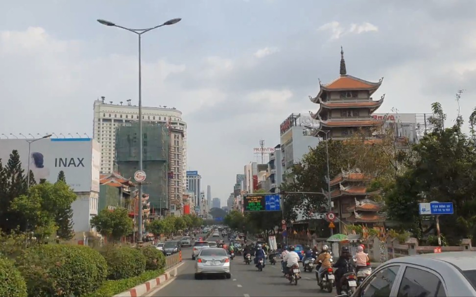 [图]驾驶在胡志明市（西贡）－越南街景｜4k SAIGON | DRIVING Ho Chi Minh City downtown VIETNAM