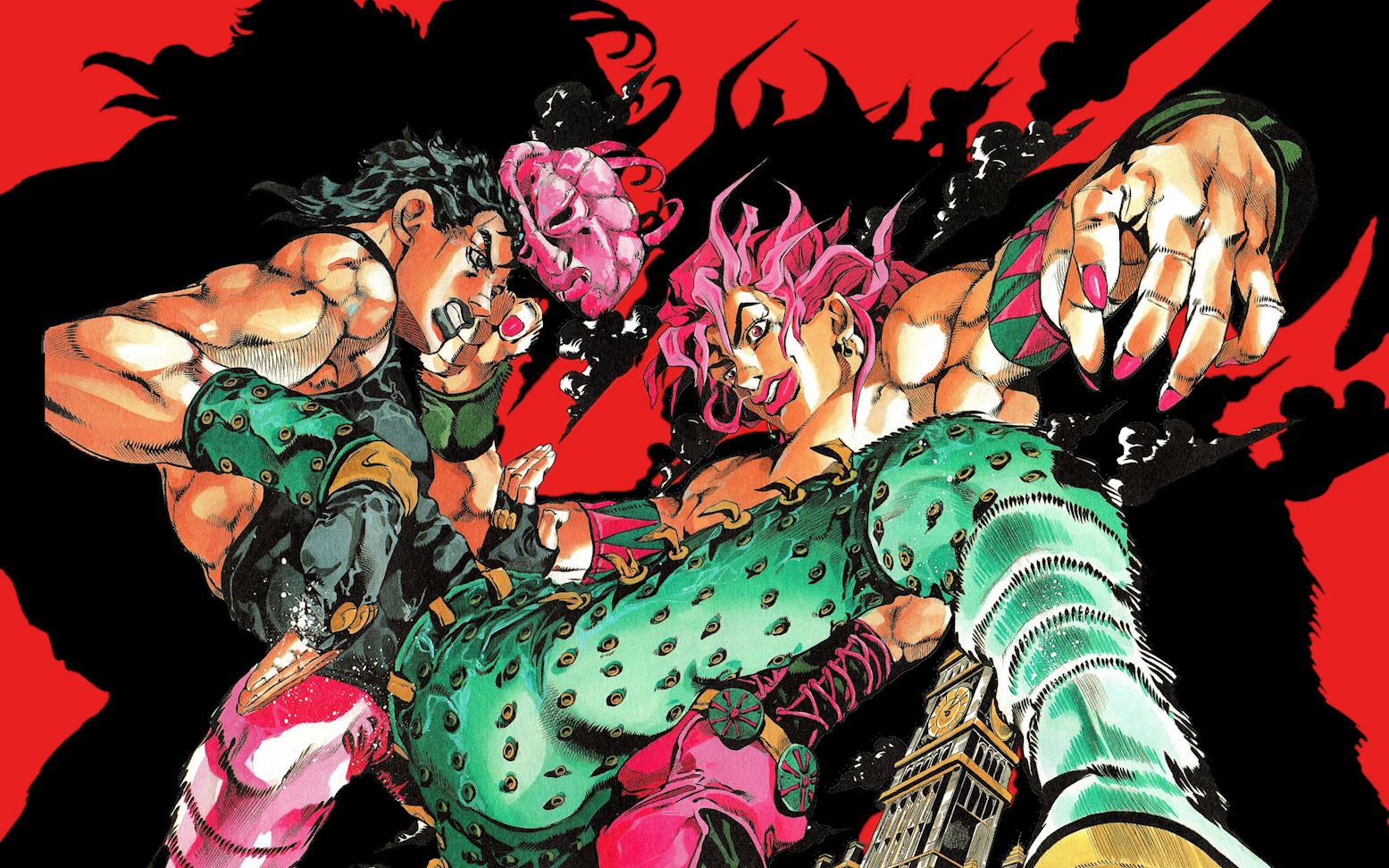 【jojo/静止画】这就是jojo原画吗?爱了爱了!- misfit lunatic