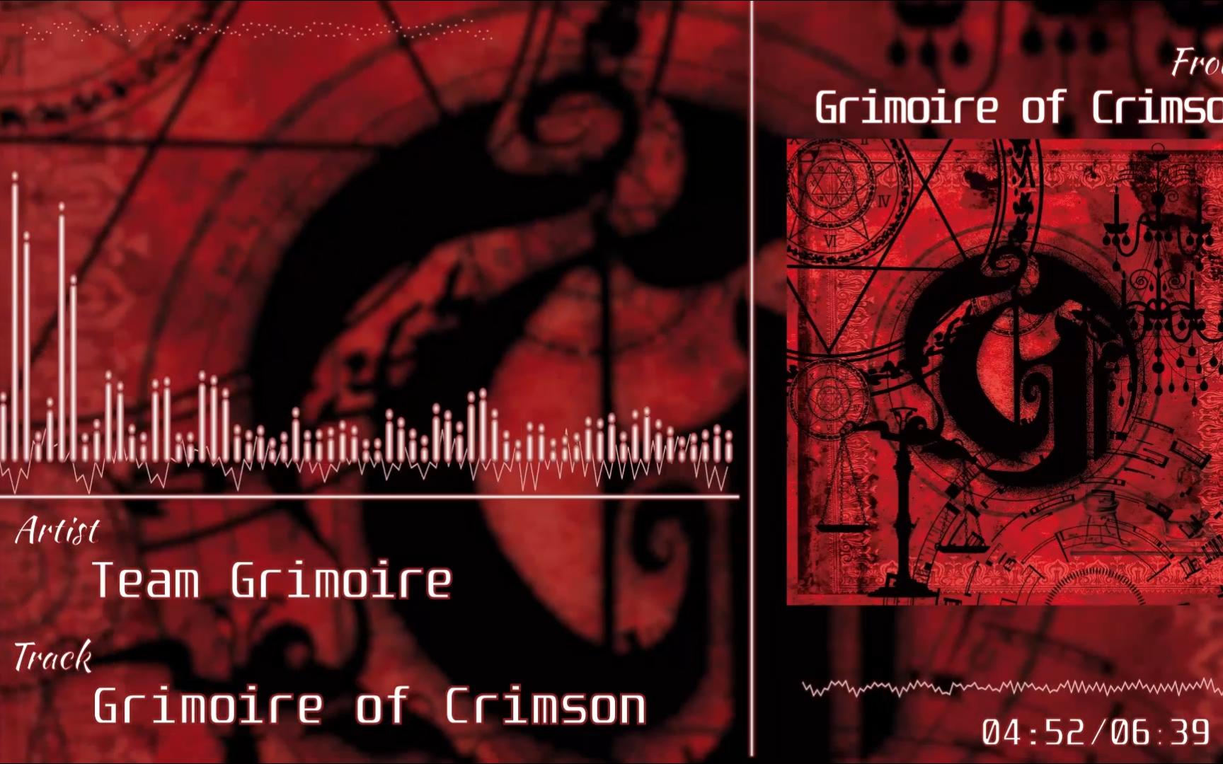 Team Grimoire  Grimoire of Crimson哔哩哔哩bilibili