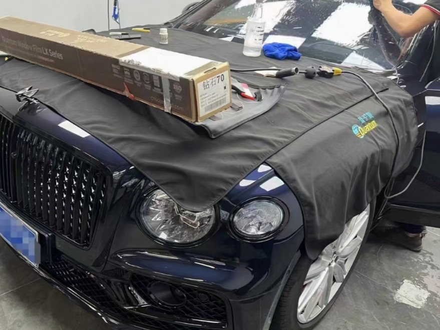 量子quantum窗膜全车夏天贴膜正当季,你敢来我就敢给你钜惠#圣戈班