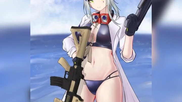 指挥官,圣诞快乐!hk416的图jn