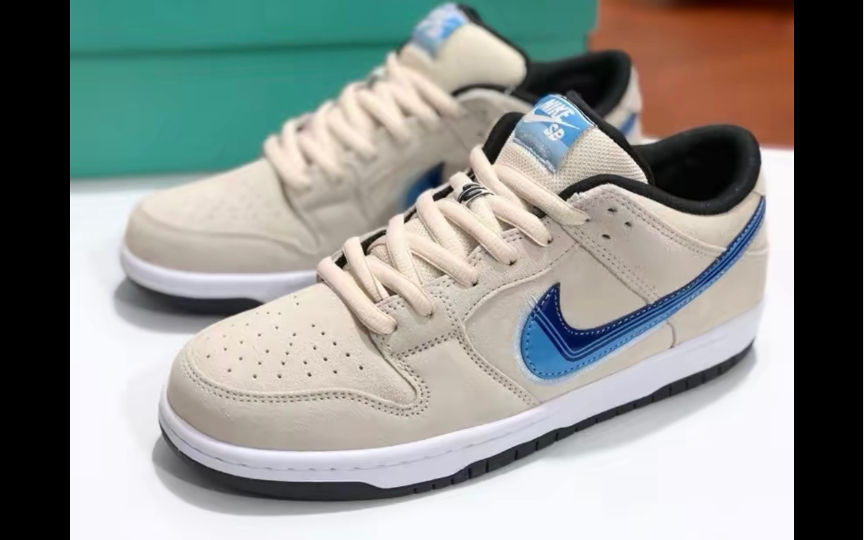 【陈伟霆同款】nike sb dunk low pro"truck it"pack 公路旅行 白蓝