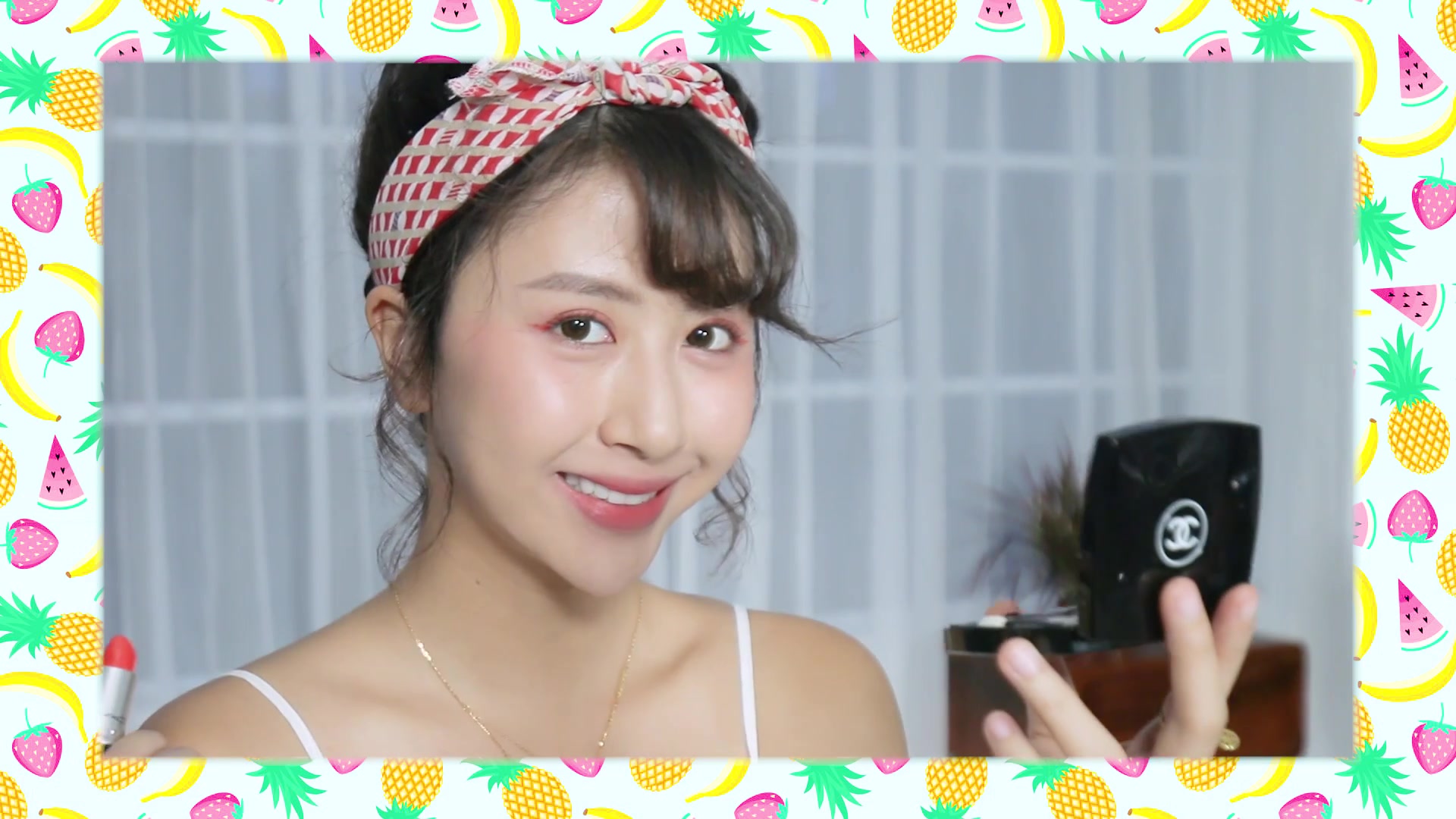 【越南美妆】97年小美女的夏日橙子妆容 || quynh anh shyn