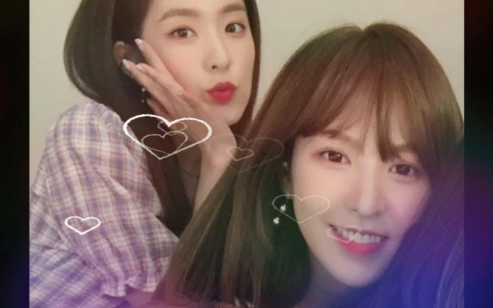 redvelvet粉蓝cp上帝拼命往粉蓝里加糖的结果