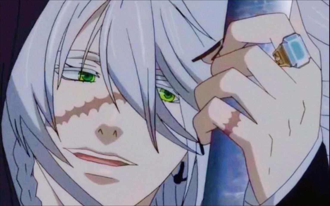 【高能踩点】撩起头发的葬仪屋颜值爆表,强大又病娇.【黑执事】