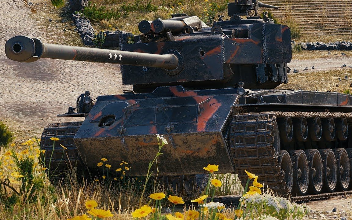 lachowotreplays坦克世界t26e4超级潘兴5杀069万伤害