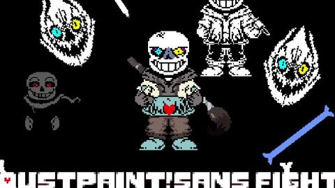 Ink!Sans 2 player fight (P1 Ink P2 Player) by SwitchGlitch - Play