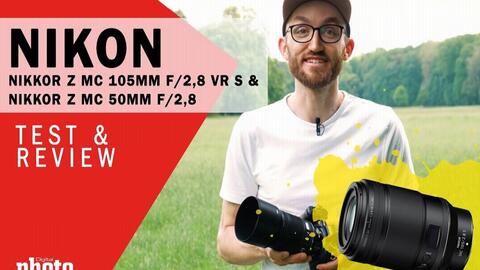 中文字幕】New Nikon Z MC 105mm f 2.8 VR S & MC 50mm f 2.8 