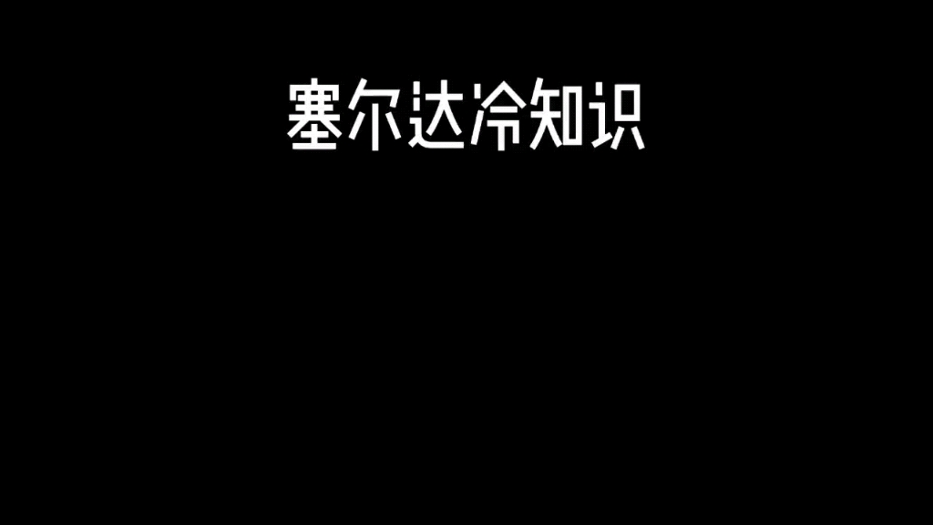 【塞尔达传说 : 旷野之息】你可能不知道的冷知识 (4)