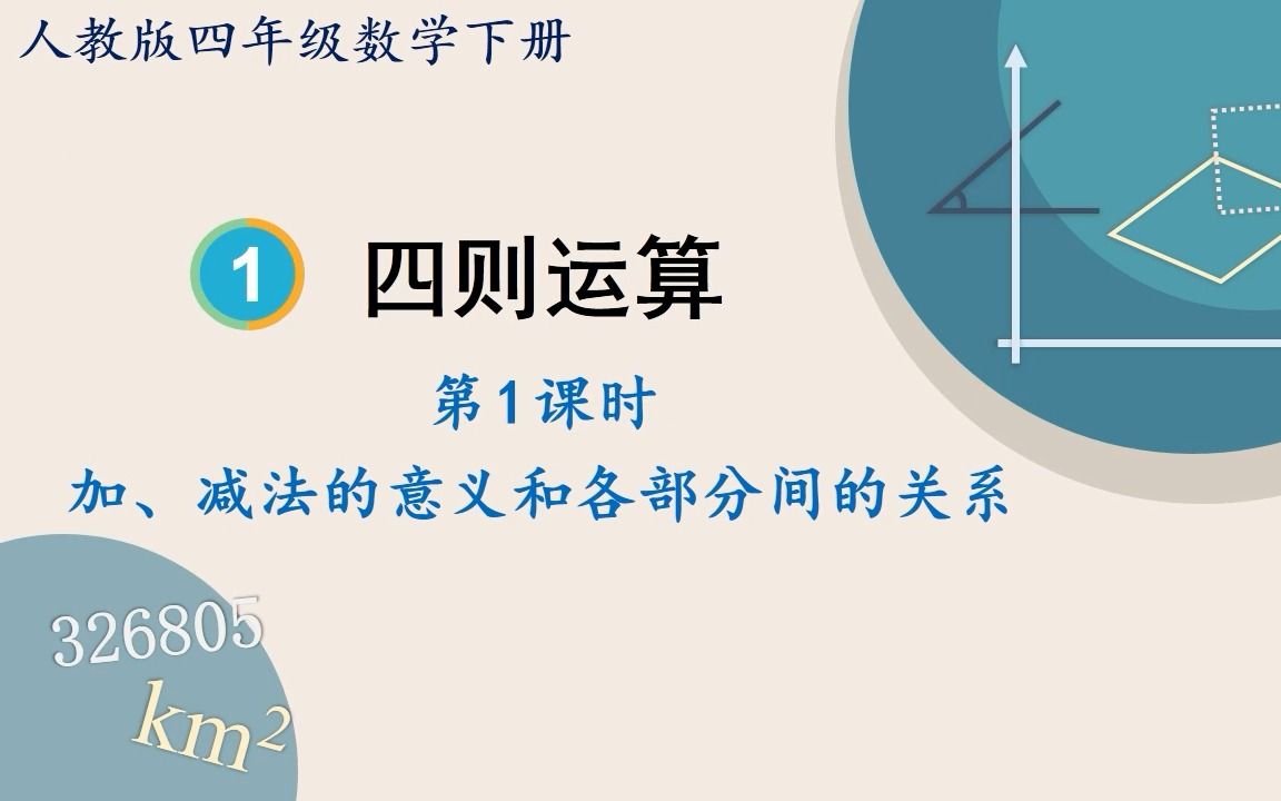 [图]23春新人数四下：加、减法的意义和各部分间的关系 精品PPT课件③