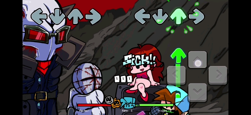 fnf/mod 暴力迪吧钉叔通关(困难难度)