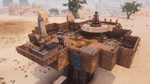 Conan Exiles 流放者柯南建筑 实用的露天流放者基地 哔哩哔哩