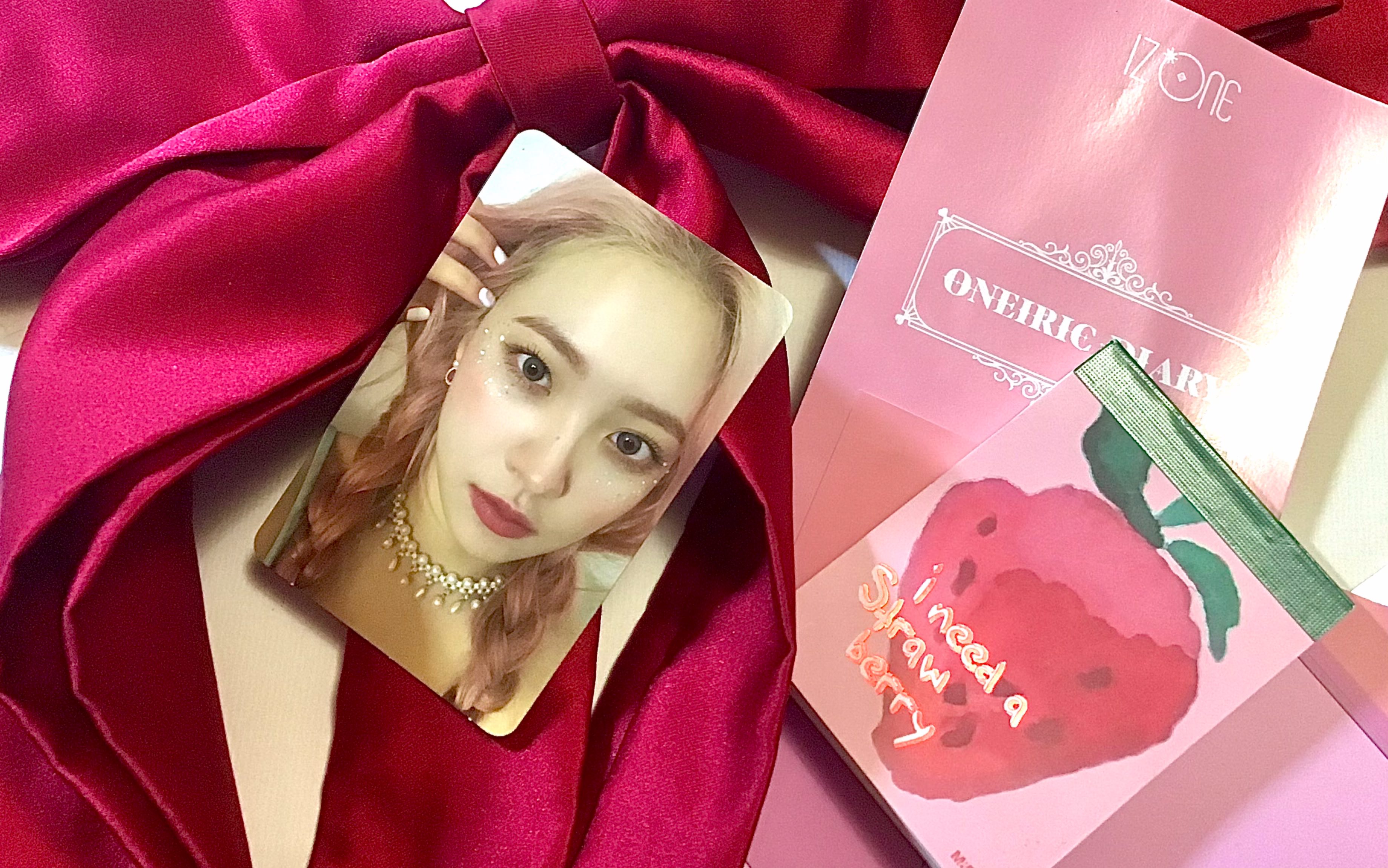 沉浸式小卡打包丨粉发椰 red velvet金艺琳丨白噪音丨助眠视频