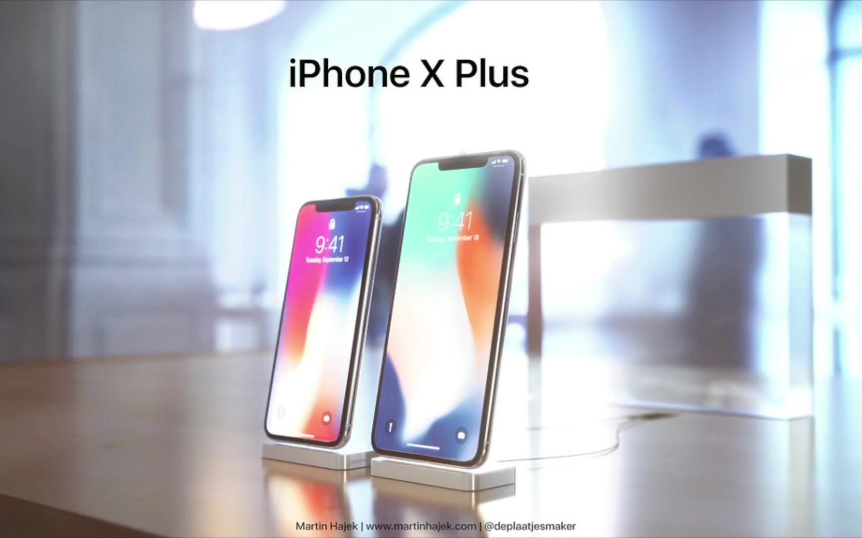 iPhone X新版本曝光,6.5寸支持双卡双待,还有新配色哔哩哔哩bilibili