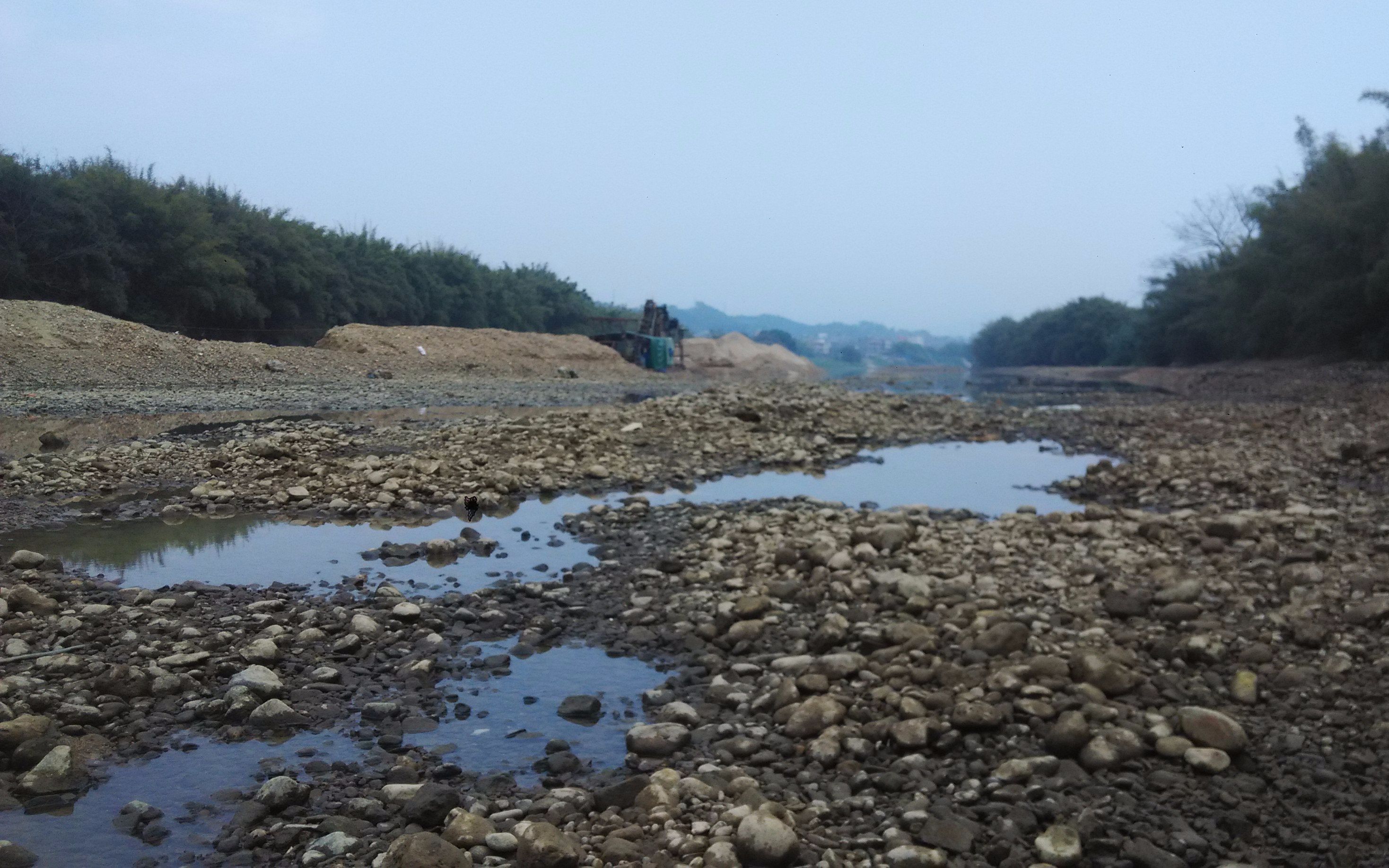 03.02 小河流水河漫滩,竹林鸟鸣小山