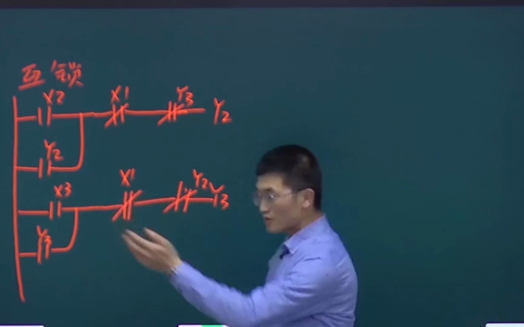 [图]维修电工技能升级，PLC互锁在sfc中的表达，跳转程序