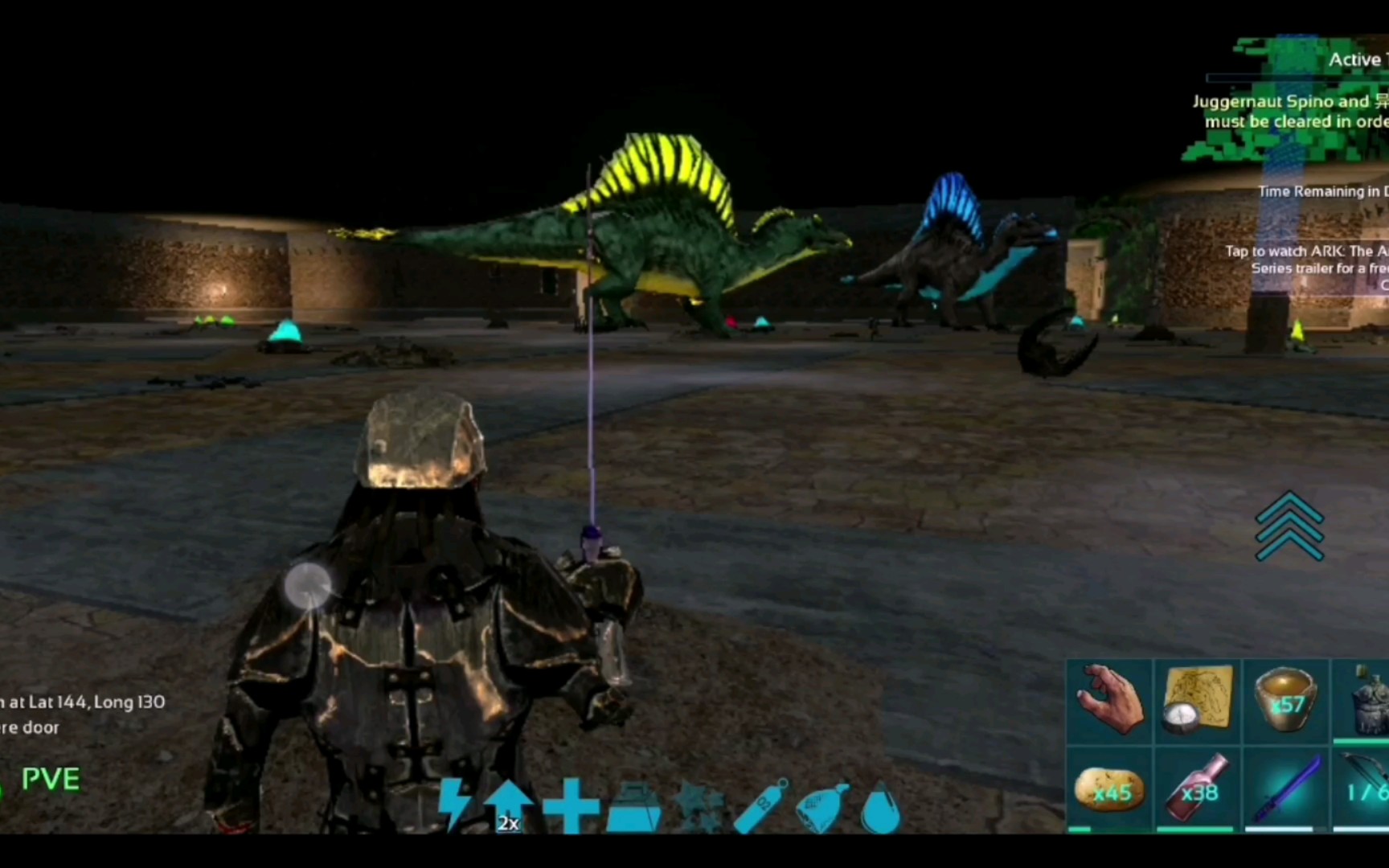 方舟生存进化手游本周地牢127