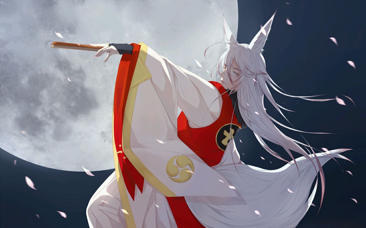 阴阳师狐崽年兽先生可以让小生突你一下么