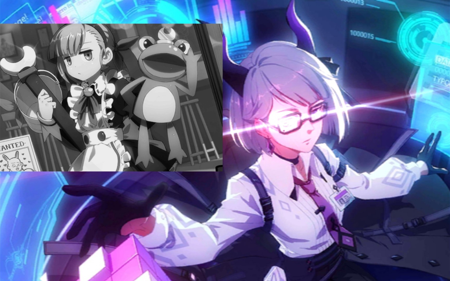 【非人学园】悟静生命中最黑暗的20秒_手机游戏热门视频