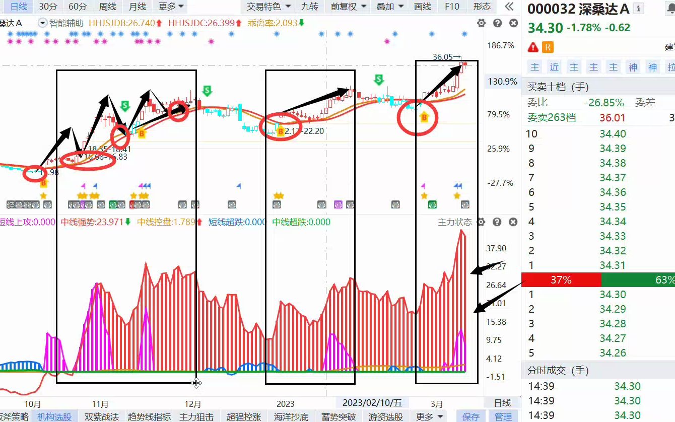 人人乐,深桑达,最新主力动向哔哩哔哩bilibili