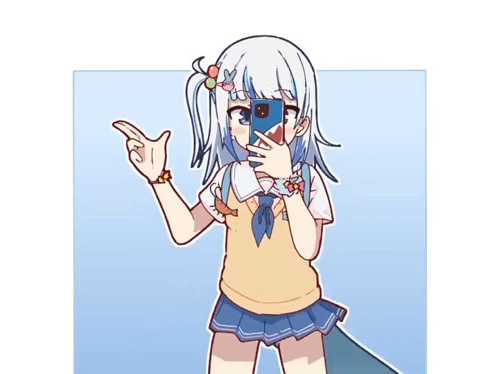 【动画】自拍小鲨鱼