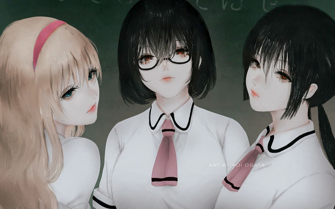 甜蜜又暗黑系少女风 | 菲律宾天才画师vol.280 aoi ogata