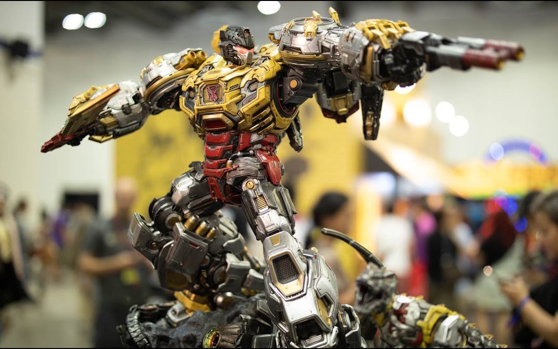 钢索特写拍摄 XM Studios Grimlock Extreme Close Up View哔哩哔哩bilibili