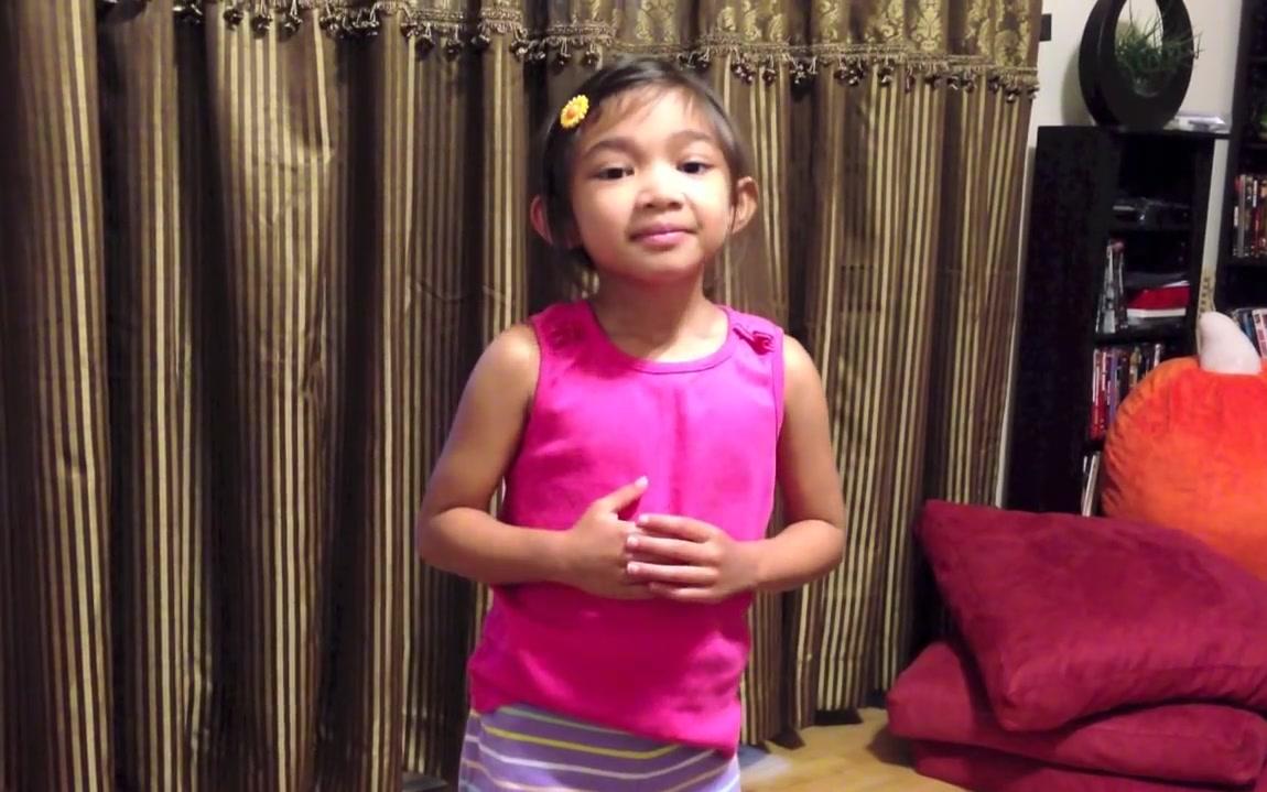 [图]【Angelica Hale】Just Give Me a Reason (5岁)