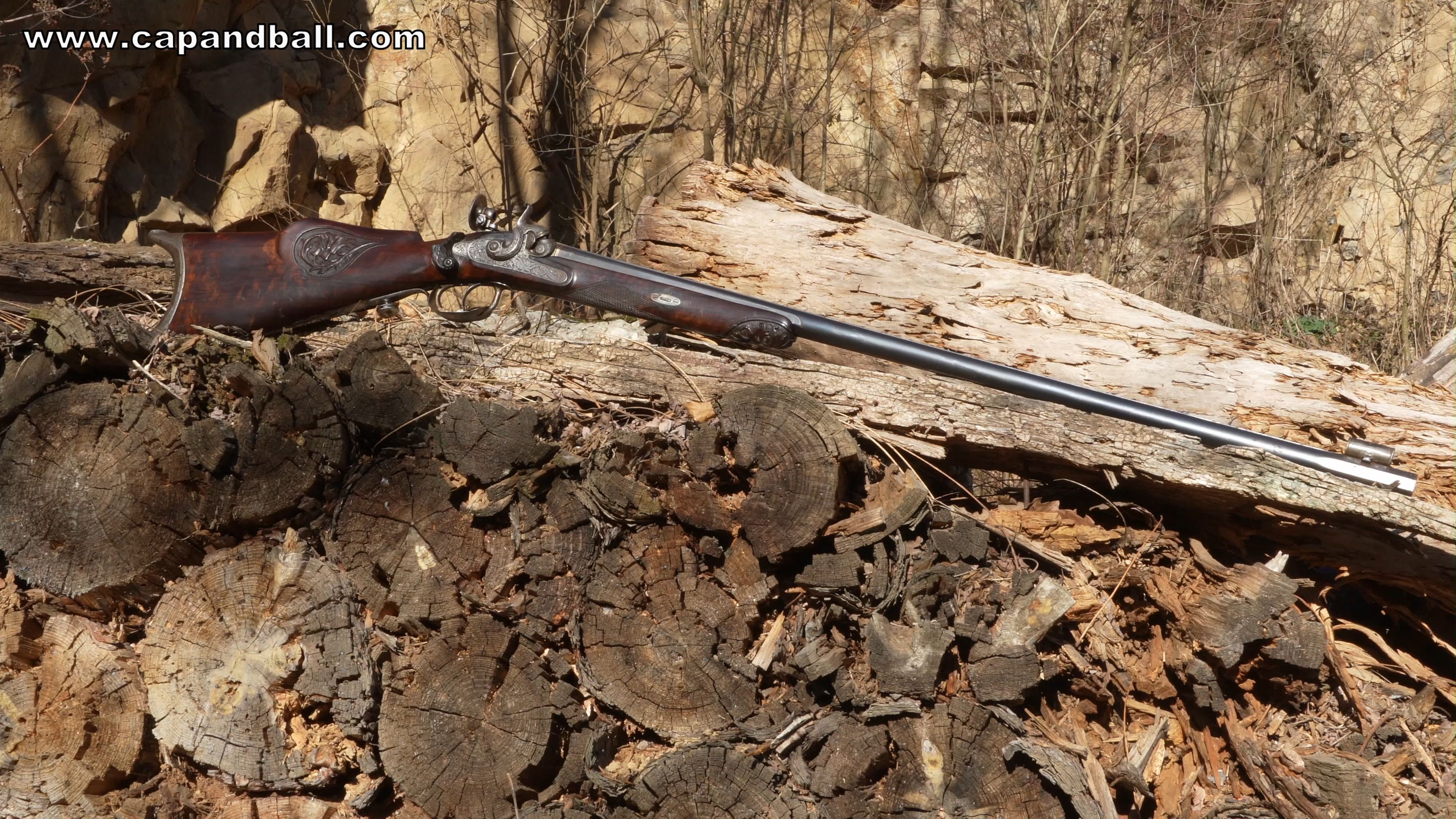 一支19世纪前装式步枪