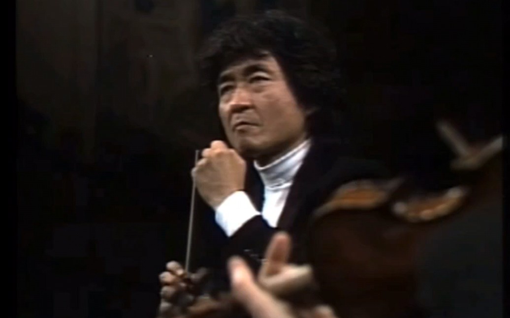 年前时的小泽征尔指挥贝多芬《艾格蒙特序曲》