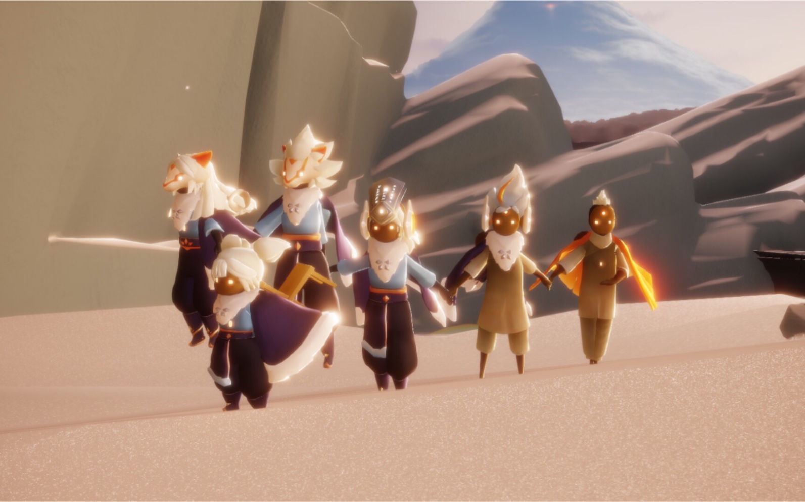 无名小卒的光遇之旅 -游戏名《光遇》 背景音乐《撒野》_哔哩哔哩 (゜