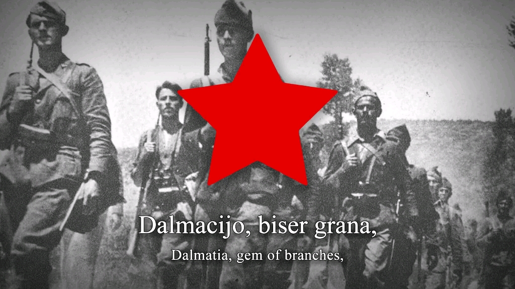 "Dalmacijo, Biser Grana"  南斯拉夫游击队之歌哔哩哔哩bilibili