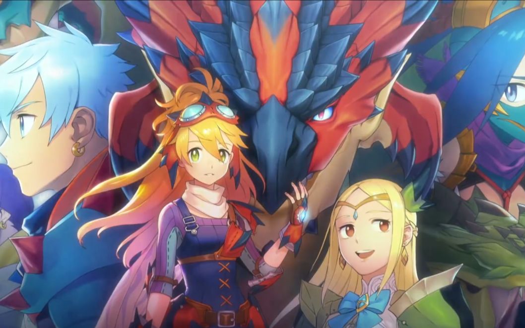 【中字】手游怪物猎人riders 宣传片