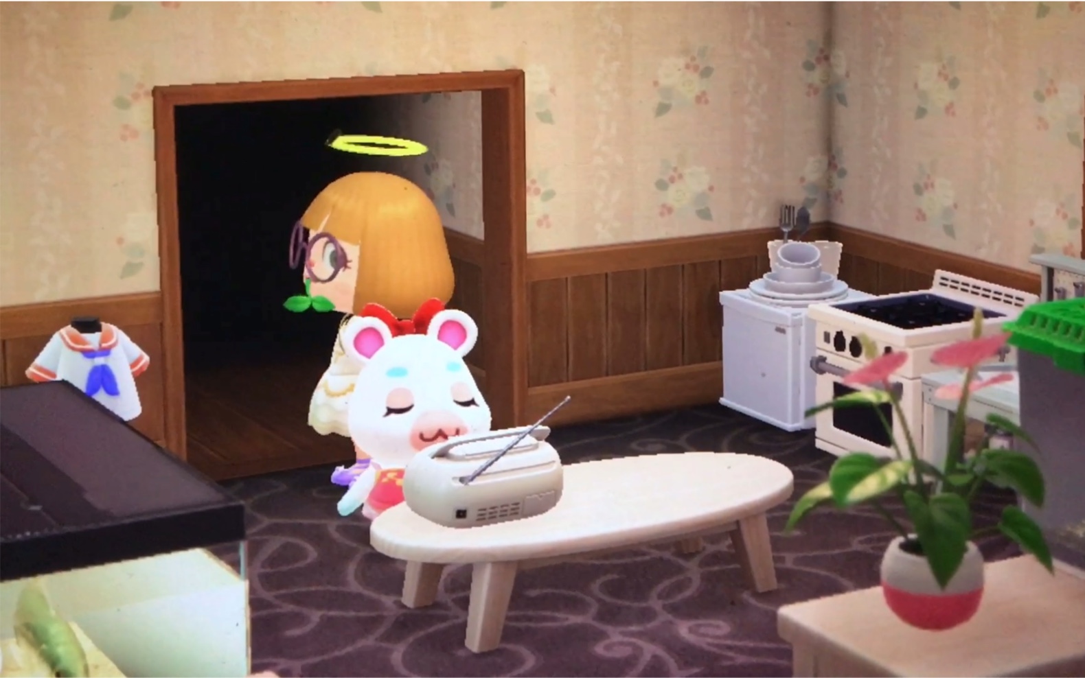 动物森友会著名女歌手雪美为你高歌一曲白日梦