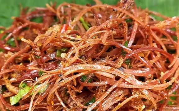 【云南美食】你们点的柠檬干巴丝来啦!