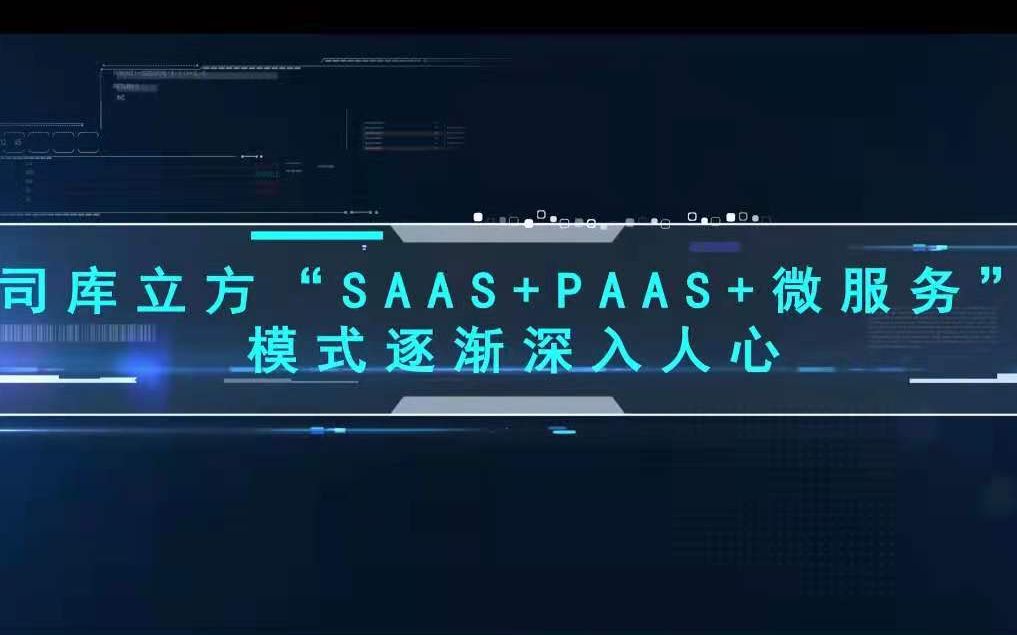 【司库立方】司库立方“SaaS+PaaS+微服务”模式逐渐深入人心哔哩哔哩bilibili