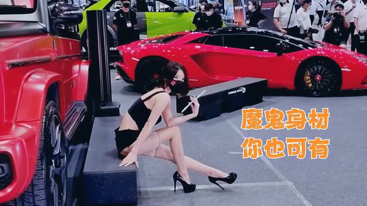 美女车模宋珠儿,车展上精彩视频第6集,精致容颜婀娜身姿,爱了哔哩哔哩bilibili