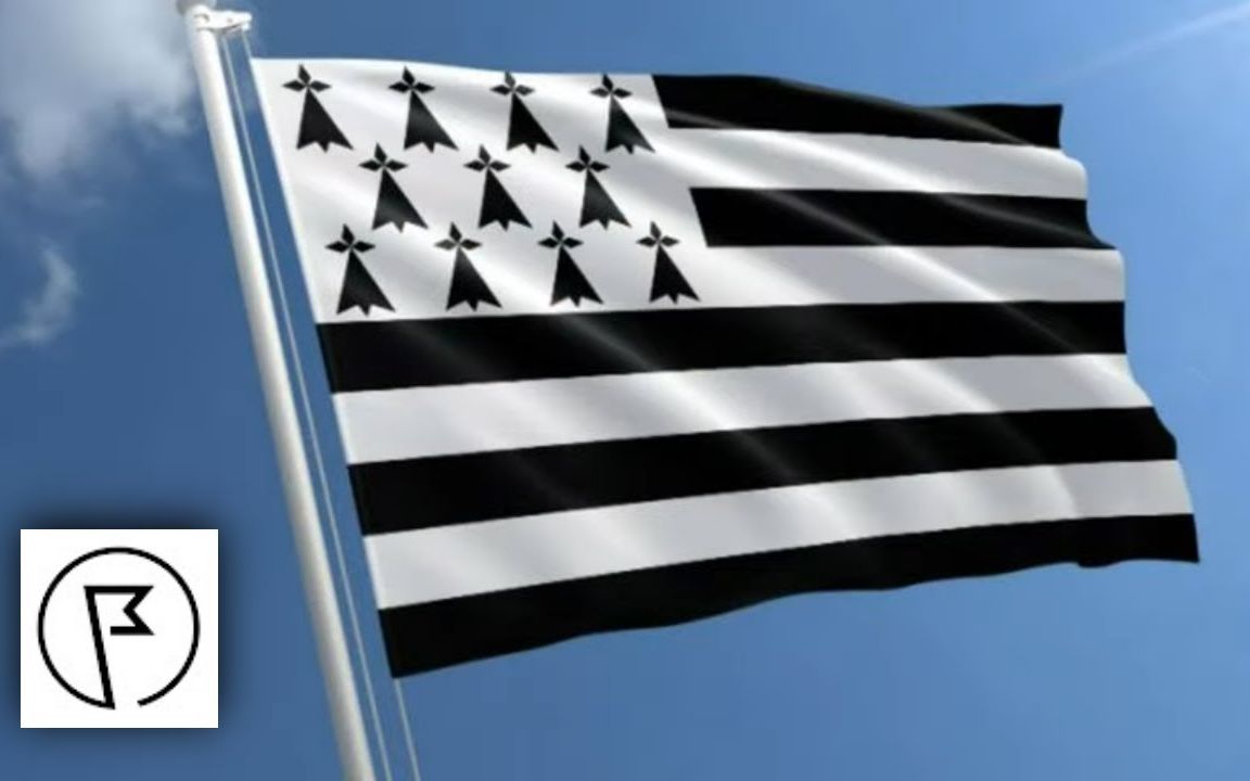 【中字】布列塔尼旗帜为什么像美国国旗?